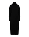 Snobby Sheep Woman Midi Dress Black Size 6 Wool, Cashmere
