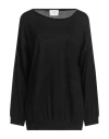 Snobby Sheep Woman Sweater Black Size 6 Silk, Cashmere