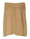 Snobby Sheep Woman Sweater Camel Size 6 Wool, Cashmere In Beige