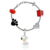 Snoopy Charm Bracelet In Multi