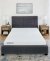 Snooze Dual Layer Gel Memory Foam Firm Mattress Collection In White