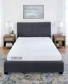 Snooze Triple Layer Gel Memory Foam 8" Plush Mattress, Twin In White