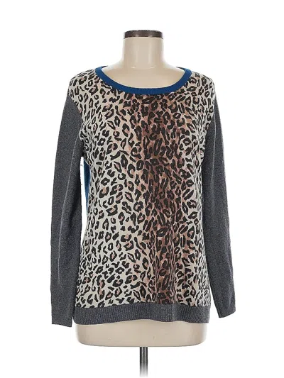 Pre-owned Snow Lotus Pullover Sweater In Gray