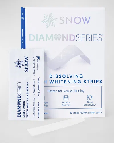 Snow Oral Cosmetics Diamondseries Dissolving Teeth Whitening Strips