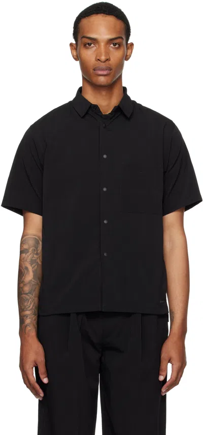 Snow Peak Black Breathable Quick Dry Shirt