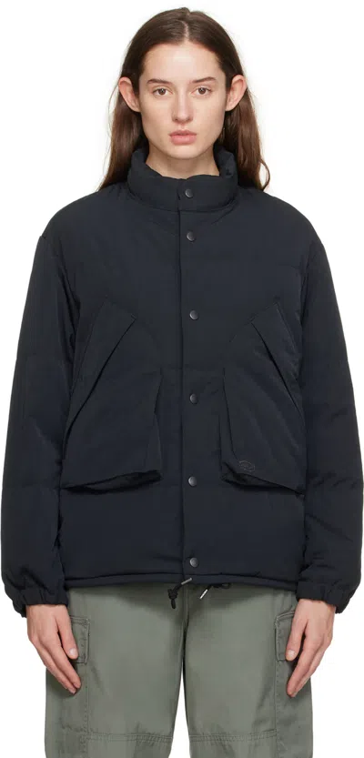 Snow Peak Black Fire-resistant Down Jacket