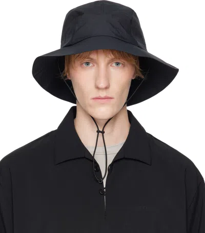 Snow Peak Black Gore-tex Rain Hat