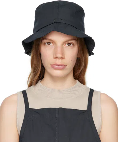 Snow Peak Black Takibi Beach Hat In Bk Black