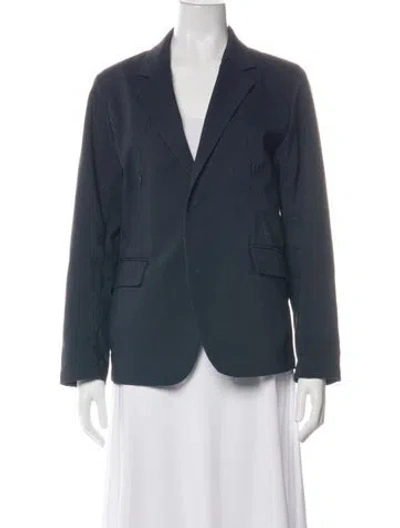 Pre-owned Snow Peak Blazer In Blue