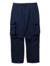 Snow Peak C/n Cargo Trousers In Blue