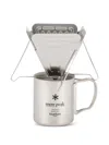 Snow Peak Collapsible Coffee Dripper (140g) In Silver