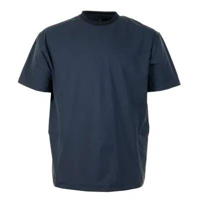 Snow Peak Comfort Flex T Shirt Navy In Blue