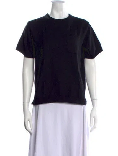 Pre-owned Snow Peak Crew Neck Short Sleeve T-shirt In Black