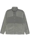 Snow Peak Double Face Fleece Jacket In Grey