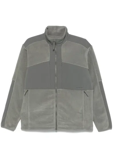 Snow Peak Double Face Fleece Jacket In Grey
