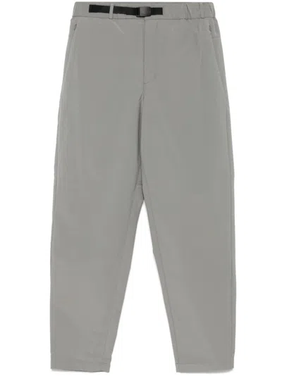 Snow Peak Double Weave Trousers In Grey