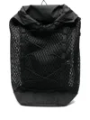 Snow Peak Drawstring-fastening Backpack In Black