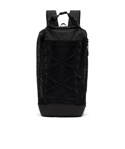 Snow Peak Drawstring-fastening Backpack In Black