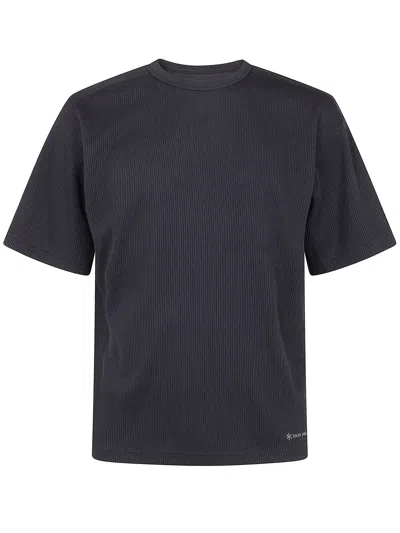 Snow Peak "dry Thermal" T-shirt In Black