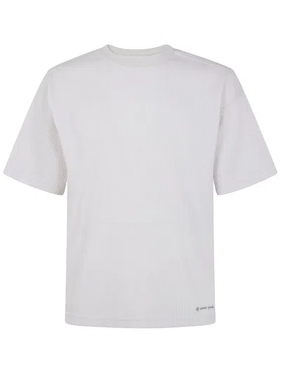 Snow Peak "dry Thermal" T-shirt In White