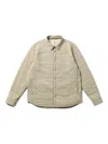 Snow Peak Flexible Insulated Button-fastening Jacket In Nude