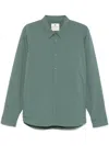 Snow Peak Flexible Insulated Shirt Jacket In Green