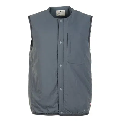 Snow Peak Flexible Insulated Vest Charcoal In Gray