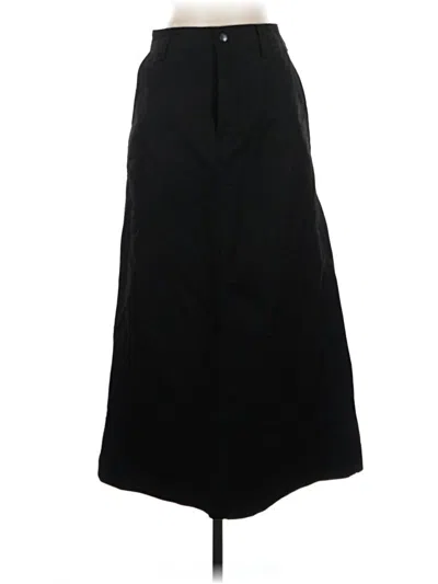 Pre-owned Snow Peak Formal Skirt In Black