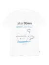 Snow Peak Graphic-print Short-sleeve T-shirt In White