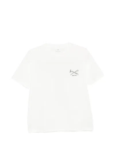 Snow Peak Graphic-print T-shirt In White