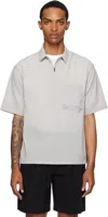 Snow Peak Gray Breathable Quick Dry Polo
