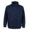 Snow Peak Indigo C/n Parka Anorak Navy In Blue
