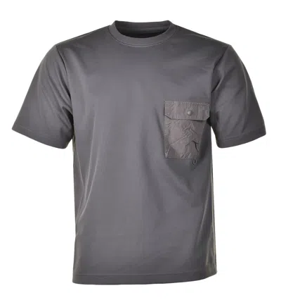 Snow Peak Insect Shield T-shirt Charcoal In Black