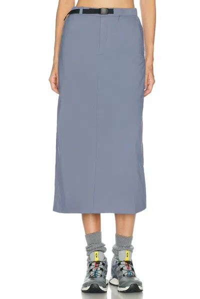 Snow Peak Insulated Skirt In Blue