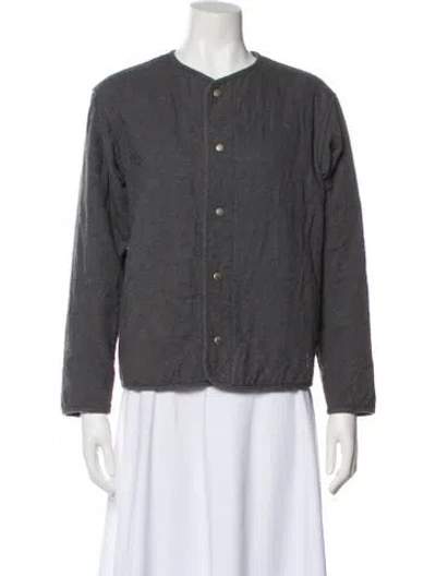 Pre-owned Snow Peak Jacket In Gray