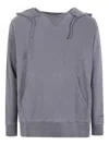 Snow Peak Kangaroo-pocket Hoodie In Gray