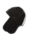 Snow Peak Knit Flight Beanie In Black