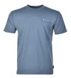 Snow Peak Logo T Shirt Blue In Blue