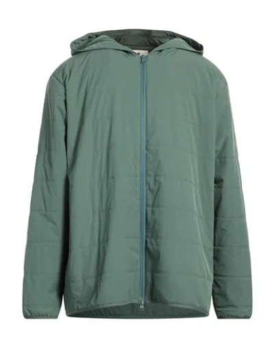 Snow Peak Man Jacket Sage Green Size Xl Polyester