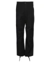 Snow Peak Man Pants Black Size M Cotton, Modacrylic In Black