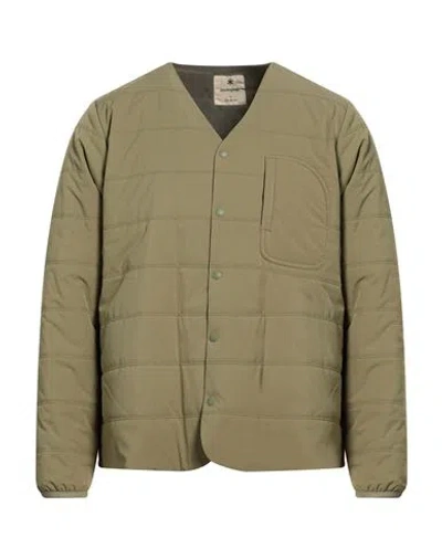 Snow Peak Man Puffer Military Green Size S Polyester