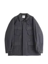 Snow Peak Multi-pocket Jacket In Gray