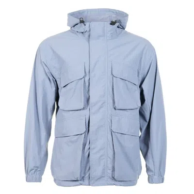 Snow Peak Nylon Double Rip Jacket Light Blue