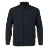 Snow Peak Nylon Tussah Utility Storage Shirt Black In Black