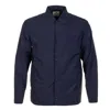 Snow Peak Nylon Tussah Utility Storage Shirt Navy In Blue