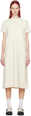 Snow Peak Off-white Heavy Dress In Ecru