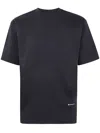 Snow Peak Logo-detail T-shirt In Black