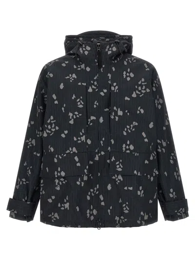 Snow Peak 'reflective Night Camo' Jacket In Multi