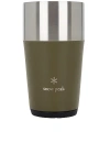 Snow Peak Shimo Tumbler 470 In Olive