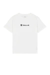 Snow Peak Logo T-shirt In White